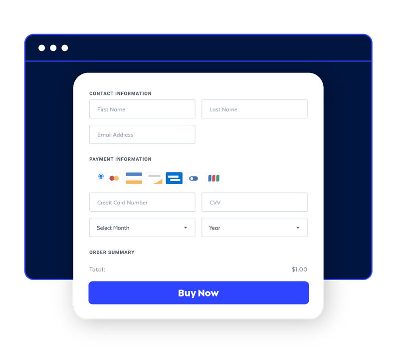 How to Accept Payments on Your site SamCart